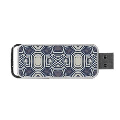 Abstract Pattern Geometric Backgrounds Portable Usb Flash (two Sides) by Eskimos