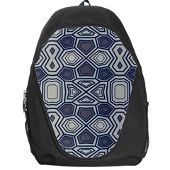 Abstract Pattern Geometric Backgrounds Backpack Bag by Eskimos