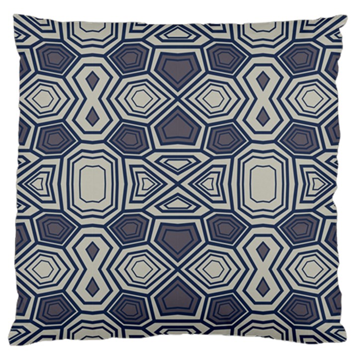 Abstract pattern geometric backgrounds Standard Flano Cushion Case (Two Sides)