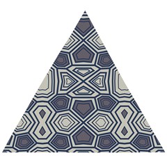 Abstract Pattern Geometric Backgrounds Wooden Puzzle Triangle by Eskimos