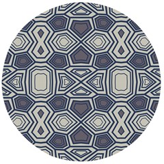 Abstract Pattern Geometric Backgrounds Wooden Bottle Opener (round) by Eskimos