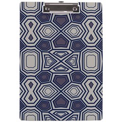 Abstract Pattern Geometric Backgrounds A4 Clipboard by Eskimos