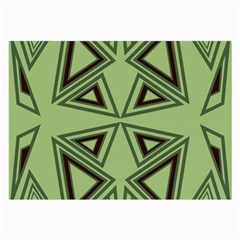 Abstract Pattern Geometric Backgrounds Large Glasses Cloth (2 Sides) by Eskimos