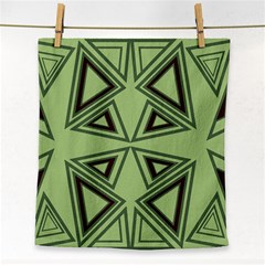 Abstract Pattern Geometric Backgrounds Face Towel by Eskimos