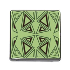 Abstract Pattern Geometric Backgrounds Memory Card Reader (square 5 Slot) by Eskimos