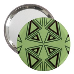 Abstract Pattern Geometric Backgrounds 3  Handbag Mirrors by Eskimos