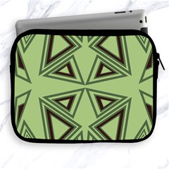 Abstract Pattern Geometric Backgrounds Apple Ipad 2/3/4 Zipper Cases by Eskimos