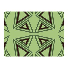 Abstract Pattern Geometric Backgrounds Double Sided Flano Blanket (mini)  by Eskimos