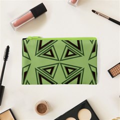 Abstract Pattern Geometric Backgrounds Cosmetic Bag (xs) by Eskimos