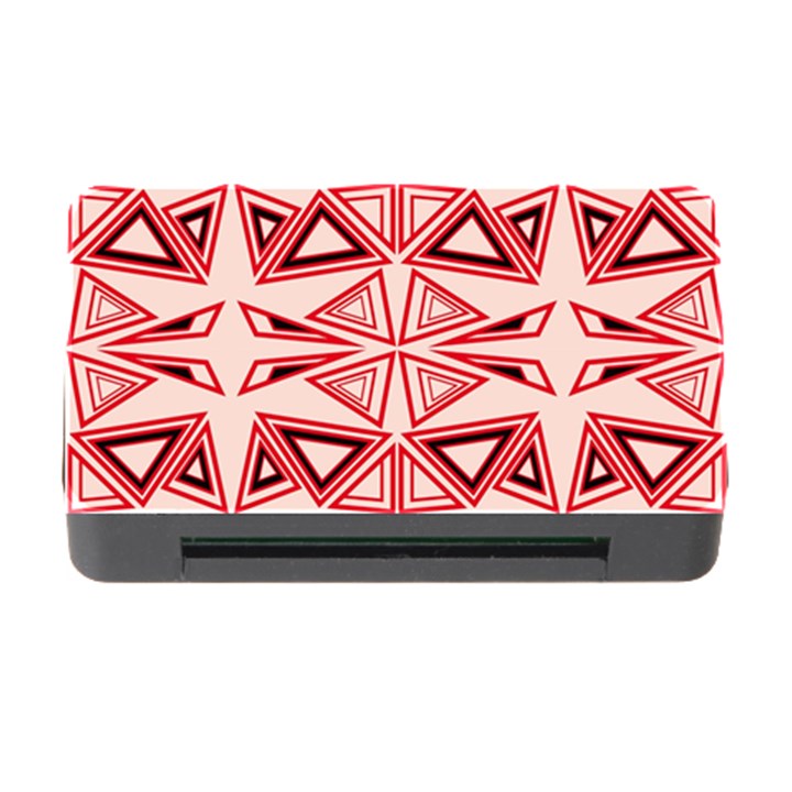 Abstract pattern geometric backgrounds  Memory Card Reader with CF