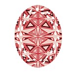 Abstract pattern geometric backgrounds  Ornament (Oval Filigree) Front