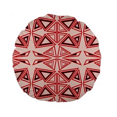 Abstract pattern geometric backgrounds  Standard 15  Premium Round Cushions