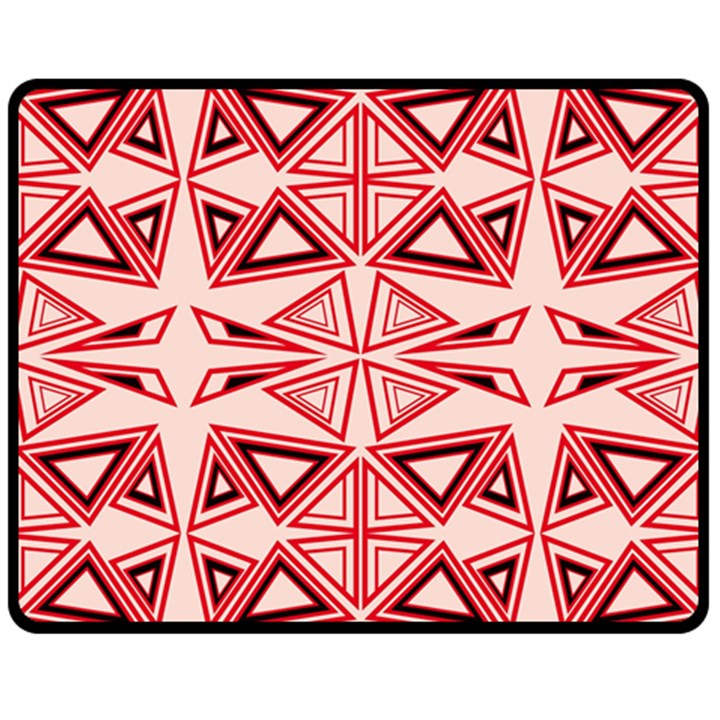 Abstract pattern geometric backgrounds  Double Sided Fleece Blanket (Medium) 