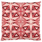 Abstract pattern geometric backgrounds  Standard Flano Cushion Case (Two Sides) Front