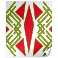 Abstract Pattern Geometric Backgrounds Canvas 16  X 20  by Eskimos