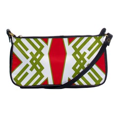 Abstract Pattern Geometric Backgrounds Shoulder Clutch Bag by Eskimos