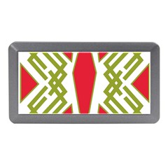 Abstract Pattern Geometric Backgrounds Memory Card Reader (mini) by Eskimos