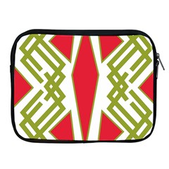 Abstract Pattern Geometric Backgrounds Apple Ipad 2/3/4 Zipper Cases by Eskimos