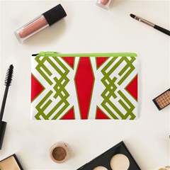 Abstract Pattern Geometric Backgrounds Cosmetic Bag (xs) by Eskimos