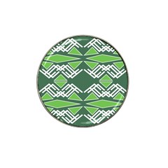 Abstract Pattern Geometric Backgrounds  Hat Clip Ball Marker by Eskimos