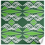 Abstract pattern geometric backgrounds  Canvas 16  x 16  15.2 x15.41  Canvas - 1