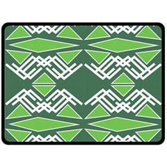 Abstract Pattern Geometric Backgrounds  Fleece Blanket (large)  by Eskimos