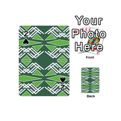 Abstract Pattern Geometric Backgrounds  Playing Cards 54 Designs (mini) by Eskimos