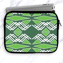 Abstract Pattern Geometric Backgrounds  Apple Ipad 2/3/4 Zipper Cases by Eskimos