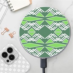 Abstract Pattern Geometric Backgrounds  Wireless Charger by Eskimos