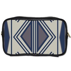 Abstract Pattern Geometric Backgrounds  Toiletries Bag (two Sides) by Eskimos