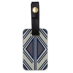 Abstract Pattern Geometric Backgrounds  Luggage Tag (one Side) by Eskimos