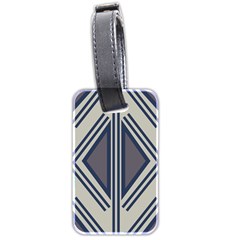 Abstract Pattern Geometric Backgrounds  Luggage Tag (two Sides) by Eskimos