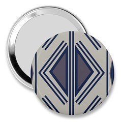 Abstract Pattern Geometric Backgrounds  3  Handbag Mirrors by Eskimos