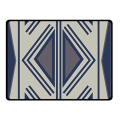 Abstract Pattern Geometric Backgrounds  Double Sided Fleece Blanket (small)  by Eskimos