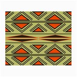 Abstract pattern geometric backgrounds Small Glasses Cloth Front