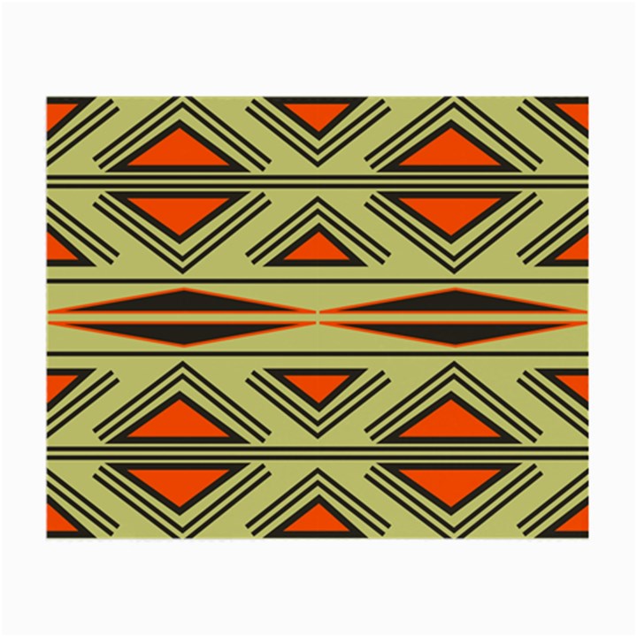 Abstract pattern geometric backgrounds Small Glasses Cloth