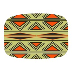 Abstract Pattern Geometric Backgrounds Mini Square Pill Box