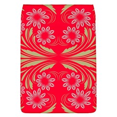 Folk Flowers Print Floral Pattern Ethnic Art Removable Flap Cover (l) by Eskimos