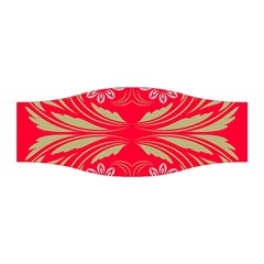 Folk Flowers Print Floral Pattern Ethnic Art Stretchable Headband by Eskimos