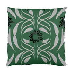 Folk Flowers Print Floral Pattern Ethnic Art Standard Cushion Case (two Sides) by Eskimos