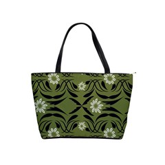 Folk flowers print Floral pattern Ethnic art Classic Shoulder Handbag