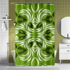 Folk Flowers Print Floral Pattern Ethnic Art Shower Curtain 48  X 72  (small)  by Eskimos