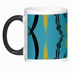 Folk Flowers Print Floral Pattern Ethnic Art Morph Mug by Eskimos