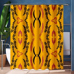 Folk Flowers Print Floral Pattern Ethnic Art Shower Curtain 60  X 72  (medium)  by Eskimos