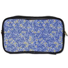 Uruguay Flag Motif Pattern Toiletries Bag (one Side) by dflcprintsclothing