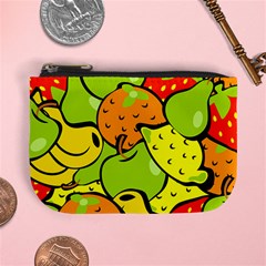 Fruit Food Wallpaper Mini Coin Purse by Dutashop