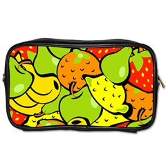 Fruit Food Wallpaper Toiletries Bag (one Side) by Dutashop