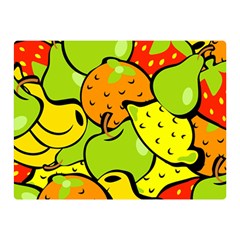 Fruit Food Wallpaper Double Sided Flano Blanket (mini)  by Dutashop