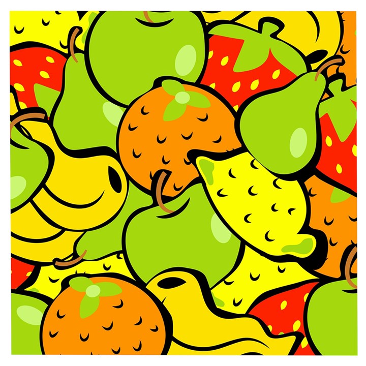 Fruit Food Wallpaper Wooden Puzzle Square