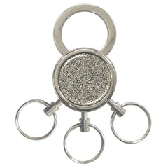 Intricate Ornate Pattern 3-ring Key Chain by dflcprintsclothing